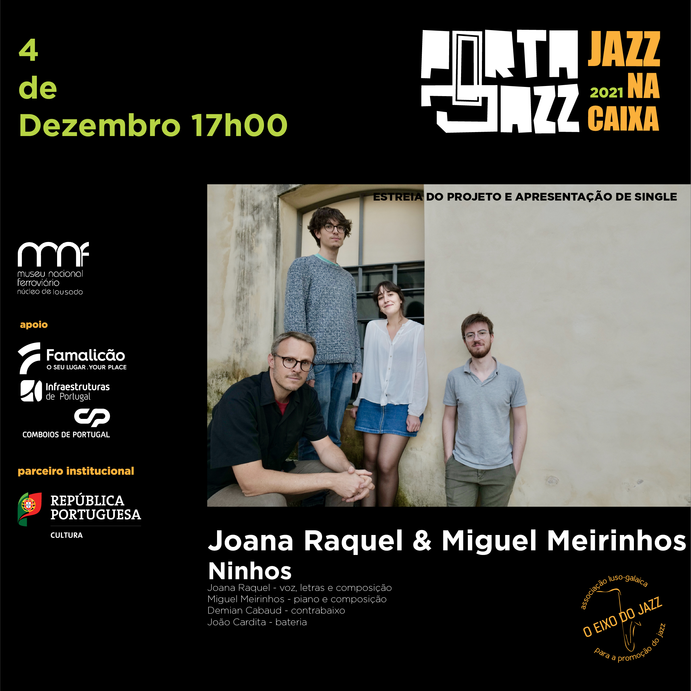 imagem Jazz na Caixa Joana Raquel & Miguel Meirinhos